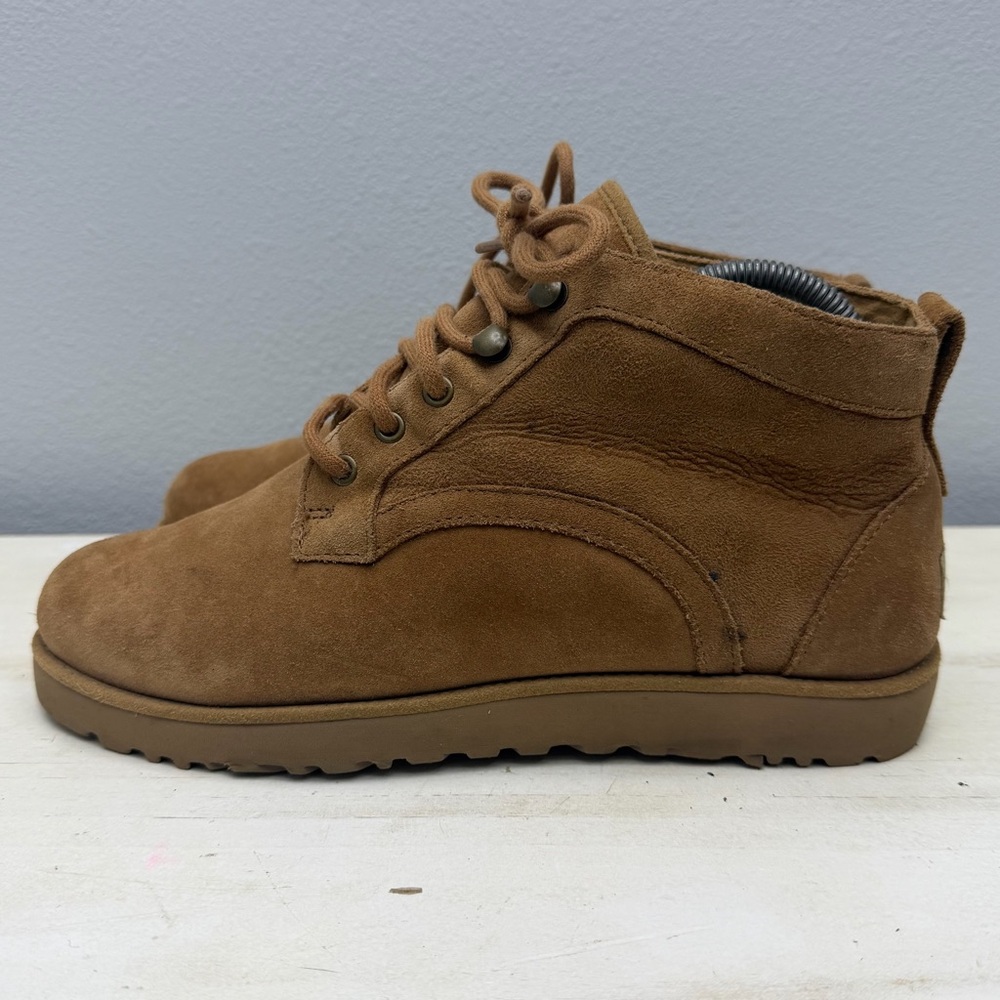 Ugg Chesnut Suede Bethany Lace Up Ankle Boots Size 8